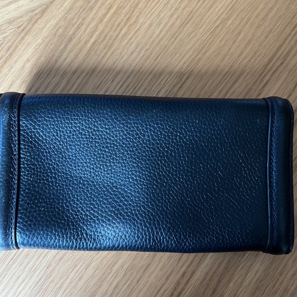 Tory Burch Navy Wallet - Picture 2 of 3